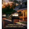 Hampton Bay 2211-NPF22BR-2 3.5" Tapa Solar Bronce para Poste Exterior (2-Pack)