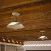 Plafón Semi-Empotrado Home Decorators Collection Bell Ridge Gris 10 pulg. 1 Luz HDP99195GRN