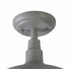 Plafón Semi-Empotrado Home Decorators Collection Bell Ridge Gris 10 pulg. 1 Luz HDP99195GRN