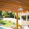 Home Decorators Collection HDP99200GRN 14" Lámpara Semifija Gris para Exterior