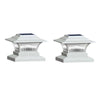 Hampton Bay 47577WT-2PK 10 Lumens Blanco LED Solar para Poste (Paquete de 2)