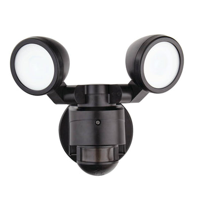 Defiant DFI-5852-BK Foco LED Exterior con Sensor de Movimiento 180° Negro | MiOfertas