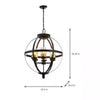 Generation Lighting 3110406-715 Sfera 6-Light Candelabro Colgante Bronce Otoño | MiOfertas