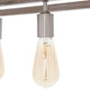 Hampton Bay 7965HBBNDI Lámpara de Isla Boswell Quarter 5 Luces Níquel Cepillado | MiOfertas