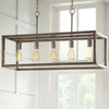 Hampton Bay 7965HBBNDI Lámpara de Isla Boswell Quarter 5 Luces Níquel Cepillado | MiOfertas