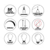 Home Decorators Collection 7948HDCGLDI 14" Lámpara Colgante Boswell Quarter Plata para Cocina | MiOfertas
