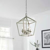 Home Decorators Collection LSA 46201 Candelabro Weyburn 4 Luces Plata Antigua | MiOfertas