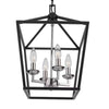 Home Decorators Collection CP-KB 46201 Candelabro Weyburn 4 Luces Negro/Cromo | MiOfertas