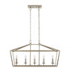 Home Decorators Collection LSA 5-76201 36" Candelabro Lineal Weyburn Plata Antigua | MiOfertas