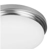 Hampton Bay CG1aA026FR1D25 15" Níquel Cepillado Lámpara LED Empotrada | MiOfertas