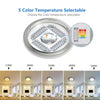 Hampton Bay CG1aA026FR1D25 15" Níquel Cepillado Lámpara LED Empotrada | MiOfertas