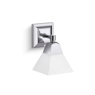 Memoirs 1-Light Polished Nickel Wall Sconce - 1005922141