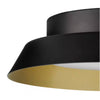 Home Decorators Collection DSHD19548F1 13" Lámpara LED de Techo Empotrada Negro Mate/Oro Cepillado | MiOfertas