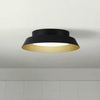Home Decorators Collection DSHD19548F1 13" Lámpara LED de Techo Empotrada Negro Mate/Oro Cepillado | MiOfertas