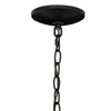 Hampton Bay HDP00325WDG Lámpara de Techo 5 Luces Negro/Madera