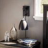 Home Decorators Collection HDP98266BLBN Lámpara de Pared Industrial Negra Níquel | MiOfertas