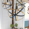Home Decorators Collection HDP12107BLGLD Lámpara Colgante Mini Globo Negro/Dorado | MiOfertas