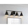 Home Decorators Collection 4000304-848 Lámpara de Baño Insdale 4 Luces Negro Mate