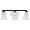 Home Decorators Collection 4000203-05 Lámpara de Tocador Westbrook 3 Luces Negro Mate | MiOfertas
