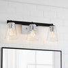 Home Decorators Collection 4000203-05 Lámpara de Tocador Westbrook 3 Luces Negro Mate | MiOfertas
