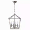 Home Decorators Collection 46201 BN Lámpara de Araña Weyburn Níquel Cepillado | MiOfertas