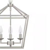 Home Decorators Collection 46201 BN Lámpara de Araña Weyburn Níquel Cepillado | MiOfertas