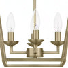 Home Decorators Collection C5596-BB 16.5" Lámpara de Techo Semienrasada Latón Cepillado Estilo Granj | MiOfertas