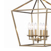 Home Decorators Collection 66201 BB Lámpara Araña Weyburn 6 Luces Latón Cepillado | MiOfertas