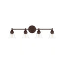 MARSDEN 4-LIGHT OIL RUBBED BRONZE BA - 1006324380
