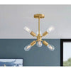 Home Decorators Collection DS18096SF2 16.25" Lámpara Sputnik Semi-Empotrada Oro Cepillado | MiOfertas