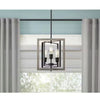 Home Decorators Collection 7921HDCGRDI Lámpara Colgante Rectangular Palermo Grove 3 Luces Grafito | MiOfertas