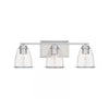 Home Decorators Collection 1027HDCPNDI 24" Lámpara de Tocador Níquel Pulido 3 Luces | MiOfertas