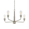 Home Decorators Collection 1034HDCANDI 24" Candelabro Palermo Grove Níquel Antiguo | MiOfertas