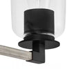 Home Decorators Collection 1026HDCMBDI 34" Lámpara de Tocador Negra Costera 4 Luces | MiOfertas