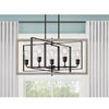 Home Decorators Collection 7922HDCGRDI Lámpara Colgante Rectangular Palermo Grove 5 Luces Grafito | MiOfertas