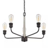 Home Decorators Collection 1034HDCGRDI 24" Candelabro Negro Costero Palermo Grove | MiOfertas