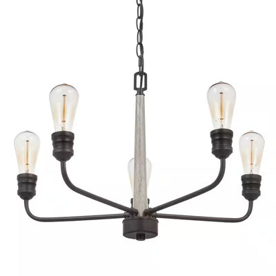 Home Decorators Collection 1034HDCGRDI 24" Candelabro Negro Costero Palermo Grove | MiOfertas