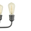 Home Decorators Collection 1034HDCGRDI 24" Candelabro Negro Costero Palermo Grove | MiOfertas