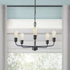 Home Decorators Collection 1034HDCGRDI 24" Candelabro Negro Costero Palermo Grove | MiOfertas