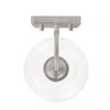 Home Decorators Collection 1018HDCBNDI 4.5" Lámpara de Pared Níquel Cepillado con Pantalla de Crista | MiOfertas
