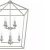 Home Decorators Collection 86201 BN Lámpara Araña Weyburn Níquel Cepillado 8 Luces | MiOfertas