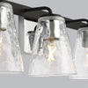 Home Decorators Collection 4000204-05 Lámpara de Tocador Westbrook 4 Luces Negro Mate | MiOfertas