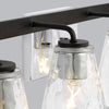 Home Decorators Collection 4000204-05 Lámpara de Tocador Westbrook 4 Luces Negro Mate | MiOfertas