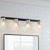 Home Decorators Collection 4000204-05 Lámpara de Tocador Westbrook 4 Luces Negro Mate | MiOfertas
