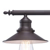 Hampton Bay HD-8003 BZ 25" Lámpara de Tocador Bronce Glenhurst 3 Luces | MiOfertas