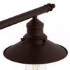 Hampton Bay 20514 BK 34" Lámpara de Tocador Industrial Farmhouse Negra | MiOfertas