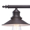 Hampton Bay 20514 BR 34" Lámpara de Tocador Industrial Farmhouse Bronce | MiOfertas