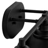 Hampton Bay DSHD19575V 28.5" Lámpara de Tocador 3 Luces Negro Mate | MiOfertas