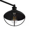 Hampton Bay DSHD19575V1 38.5" Lámpara de Tocador 4 Luces Negro Mate | MiOfertas