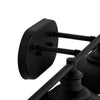 Hampton Bay DSHD19575V1 38.5" Lámpara de Tocador 4 Luces Negro Mate | MiOfertas
